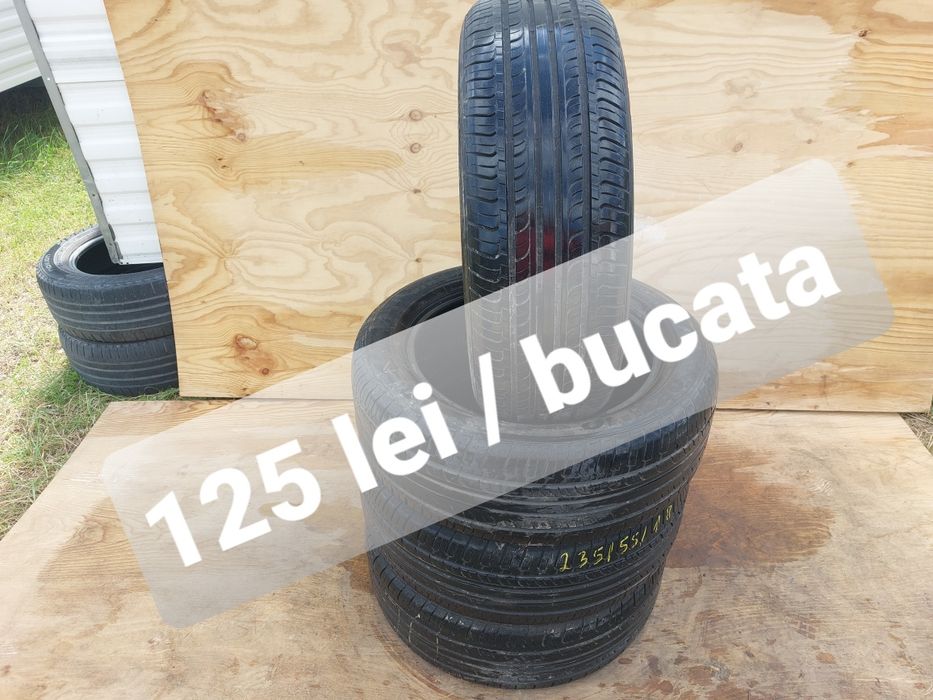 125 lei bucata! Set anvelope de vara 225 55 r18 Hankook Optimo