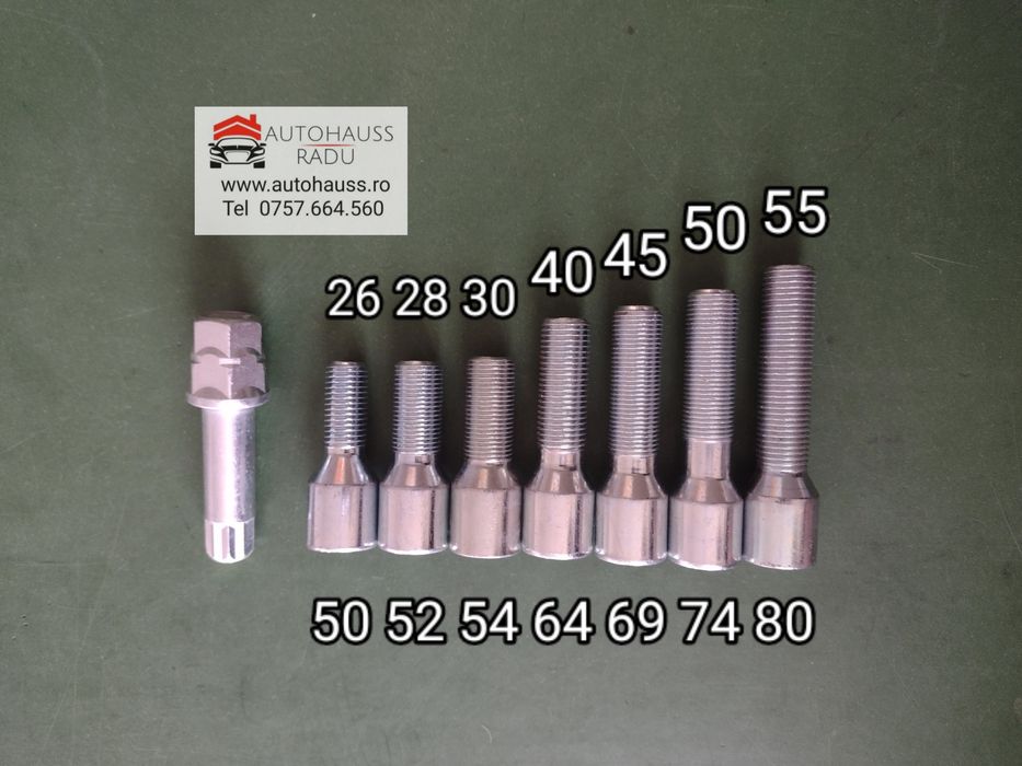 Piulițe Stea Imbus Tox filet M12 x 1.5 Ford Hyundai Toyota Mitsubishi