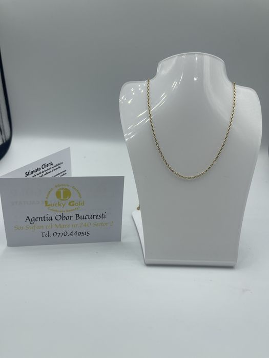 Lant Aur 14K 4.32Gr Masura 49 Cm #46789