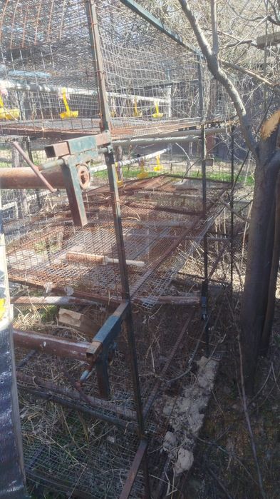 Четырех ярусная сетка для перепелок