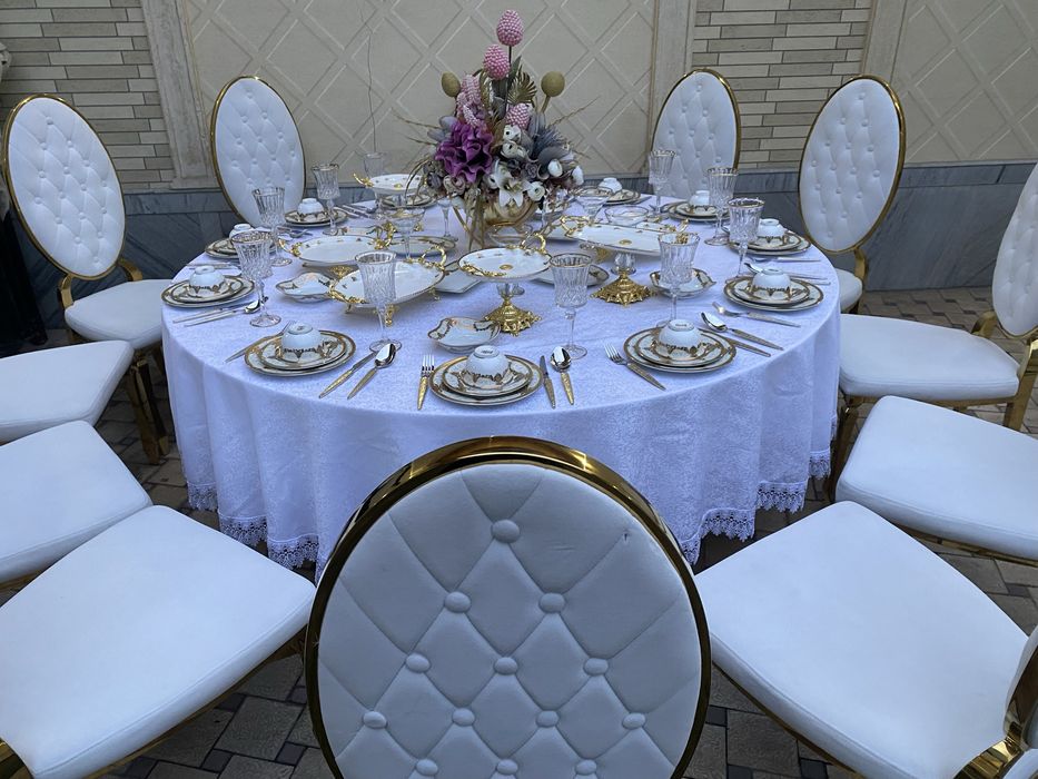 Прокат стол стул посуда Prakat stol stul chinni samovar shirma