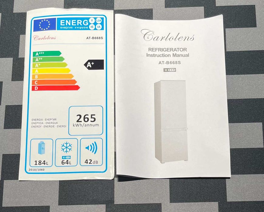 Хладилник за вграждане Carlolens 177 см.