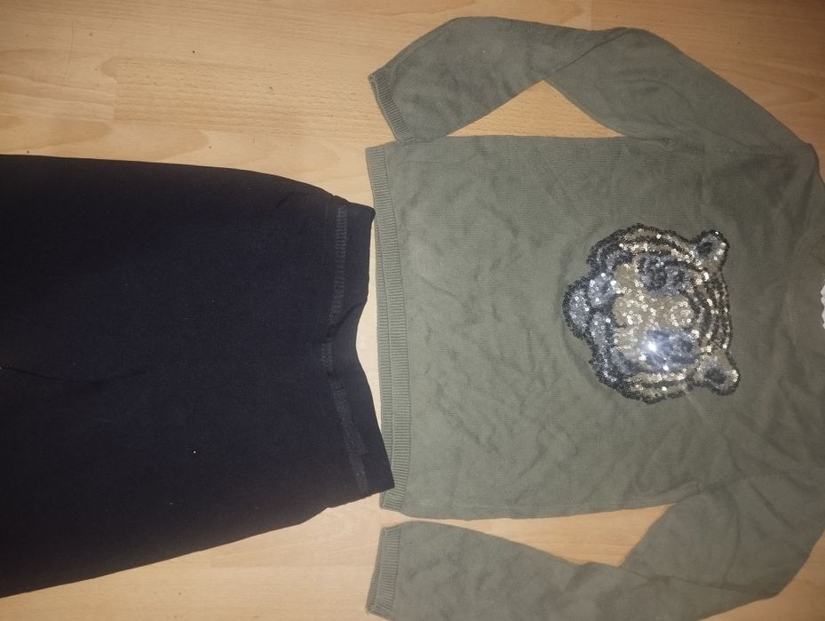 Bluză nouă fete și pantaloni noi+  cadou