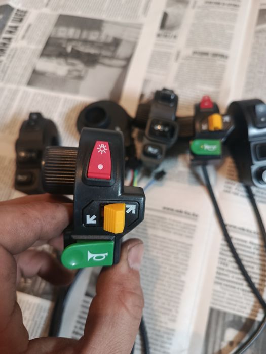 Переключатель 3 в 1 для электровелосипеда