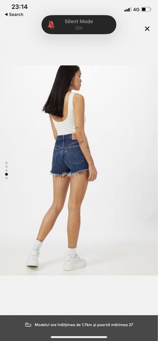 Pantaloni scurți de blugi Levis