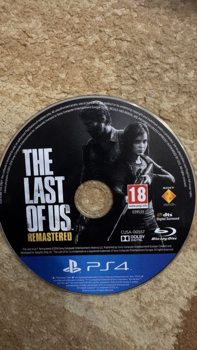 Продам диск The Last Of Us полностью на русском языке.