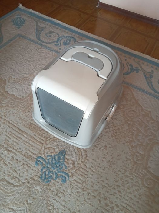 Лоток туалет домик