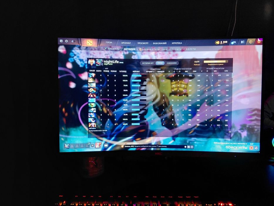 ДОТА 2 аккаунт 8700ммр