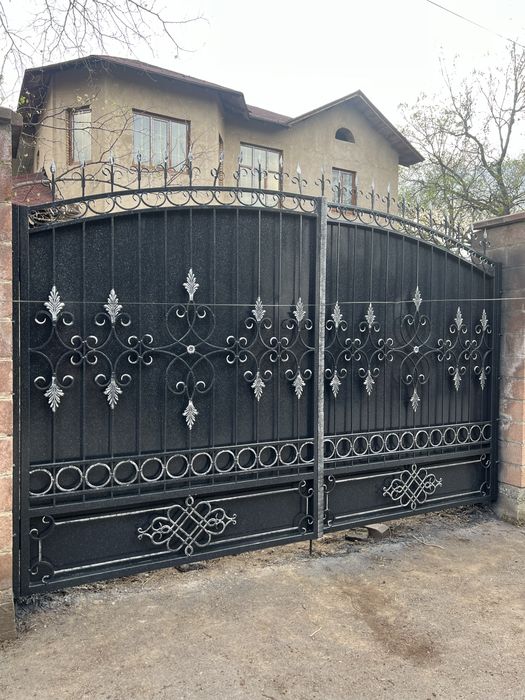 Покраска ворот, покраска заборов