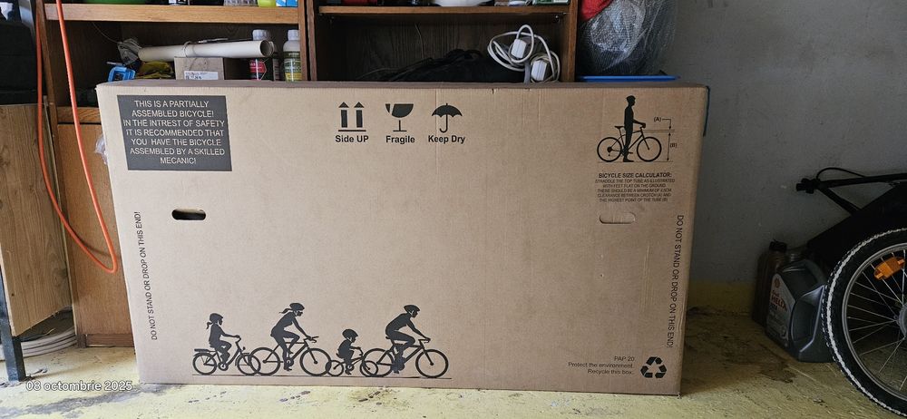 Bicicletă DHS Citadine, nouă in cutie.