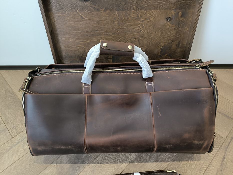 Портплед из натуральной кожи