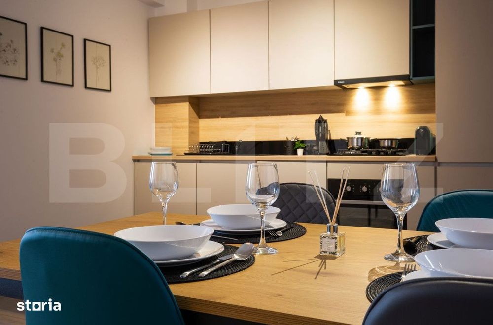 Apartament de inchiriat , complet mobilat si utilat , zona Piata de ve