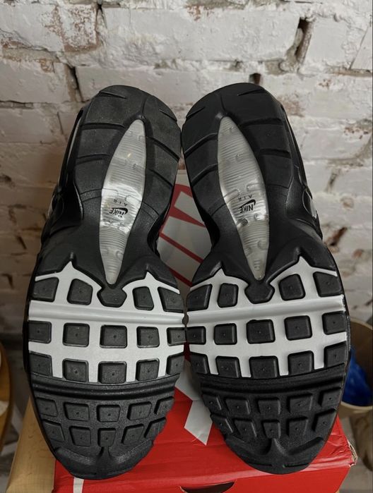 Nike Air Max 95 OG Big Bubble “Black White Metallic Silver” 40-45