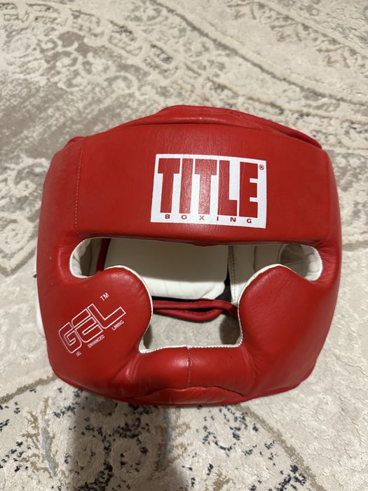 Боксерский шлем TITLE размер L срочно
