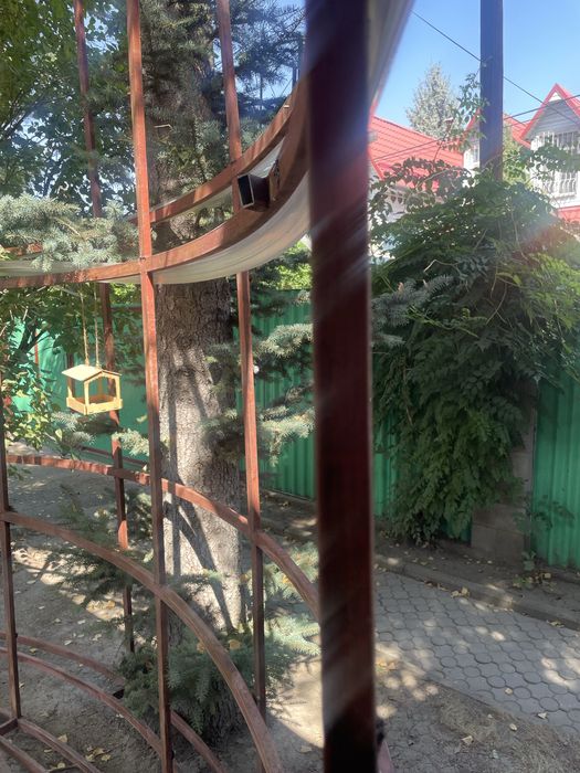 Навес каркас разобранный