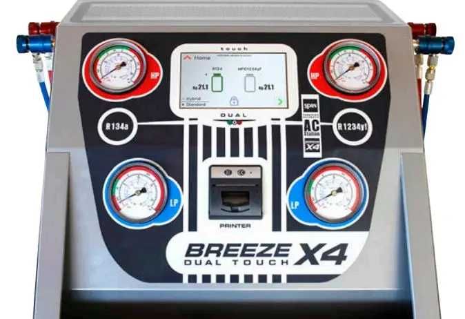 Машина за авто климатици SPIN BREEZE TOUCH DUAL X4
