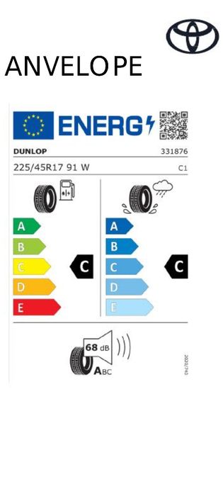 Cauciucuri Vara DUNLOP 225/45/R17