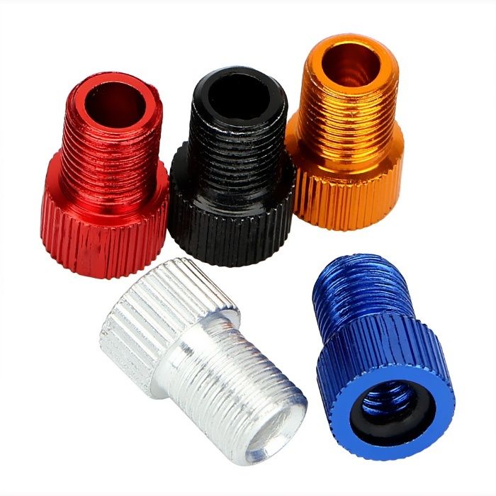 ПРЕХОДНИК Капачки ФРЕНСКИ към НОРМАЛЕН Вентил колело велосипед гуми