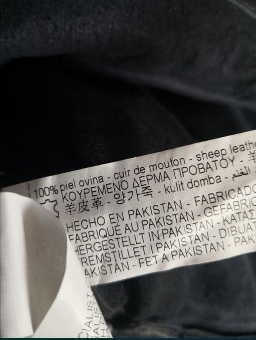 Rochie Zara Limited Edition din piele naturala 100 %. Măsura L