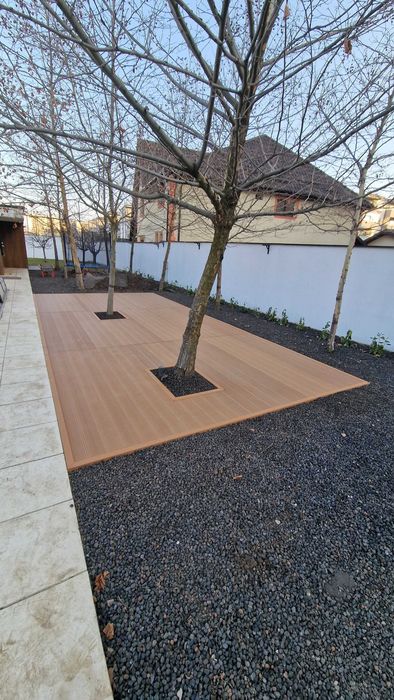Pardoseala deck WPC terasa, foisor, balcon exterior