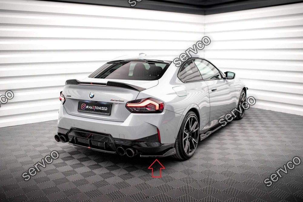 Pachet Set Splitter Exterior Lip Prelungiri Body kit tuning Bmw Seria 2 M240i G42 2021- v16 - Maxton Design