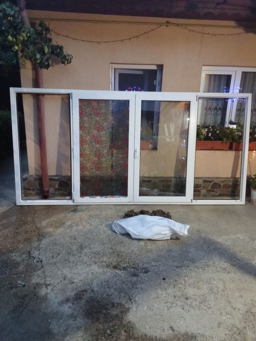 Geam termopan profil PVC ieftin