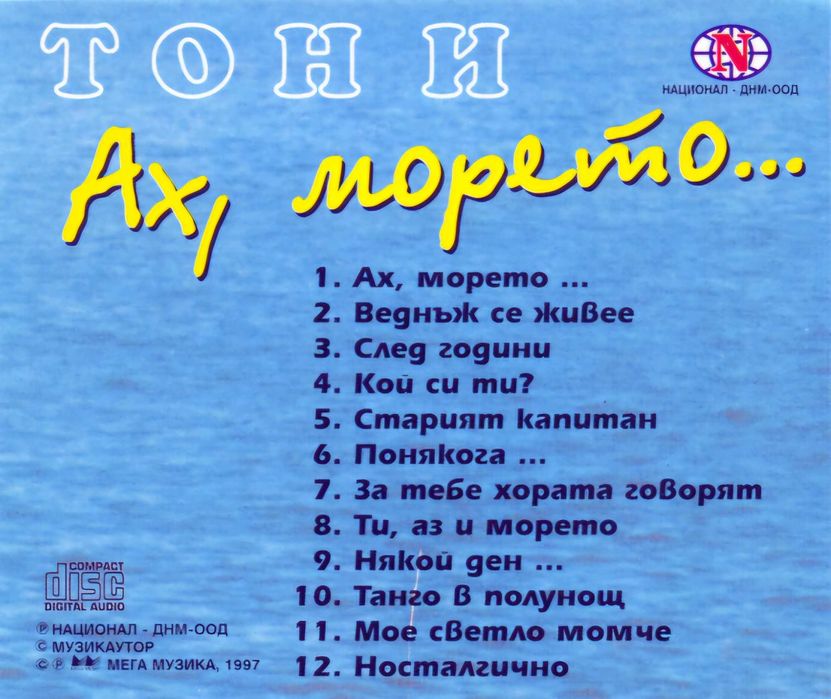Тони Димитрова - Ах, морето