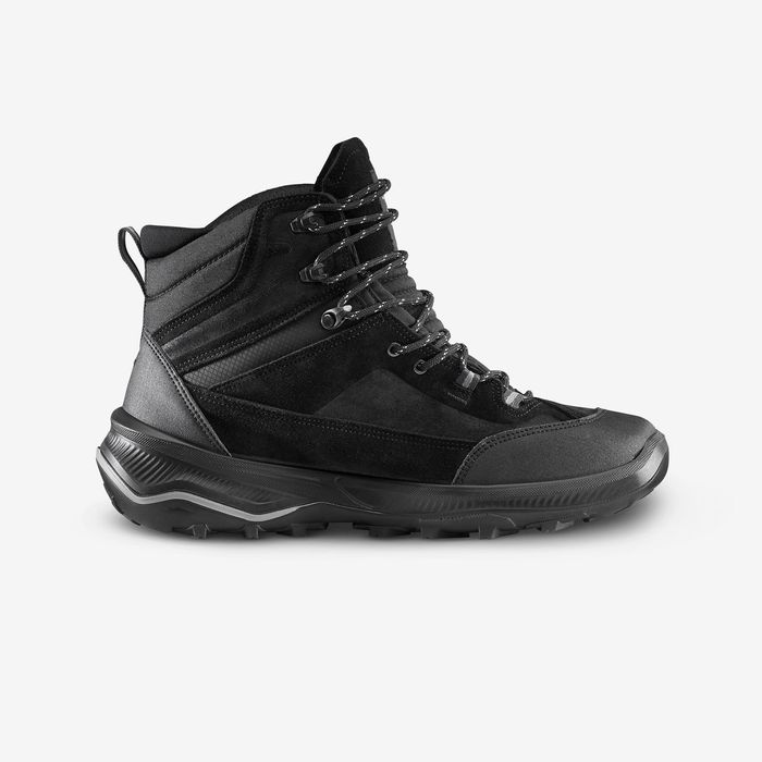 Bocanci înalți din piele Trekking Mt100 - produs resigilat Decathlon