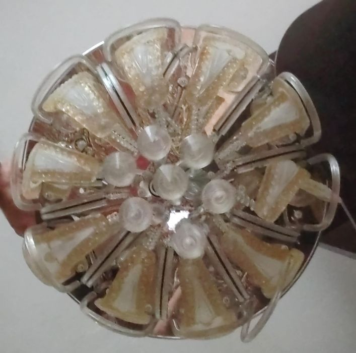 Люстра из стекла