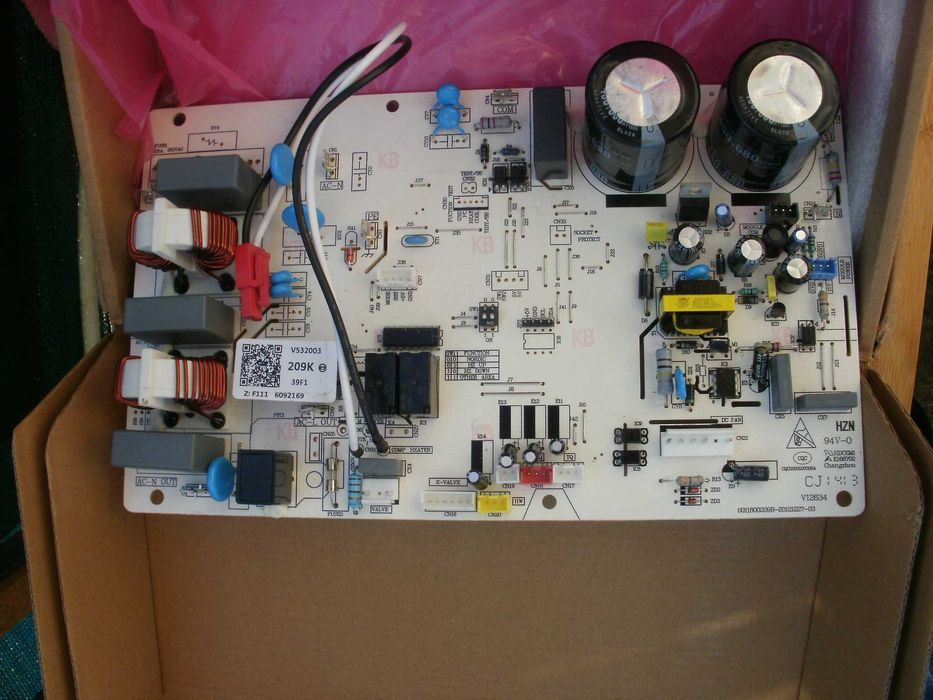 Чисто нова платка "209 К"  за външно тяло на климатик Хайер , HAIER