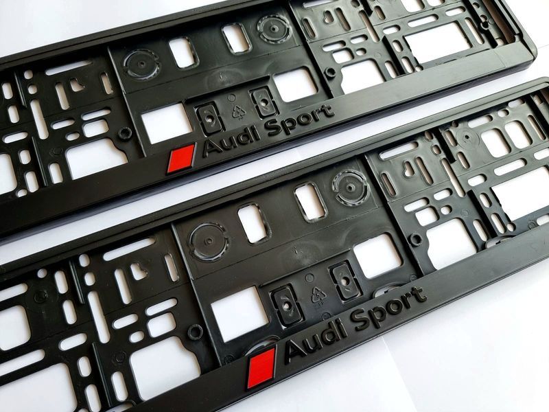 Рамки за номер Audi Sport табели