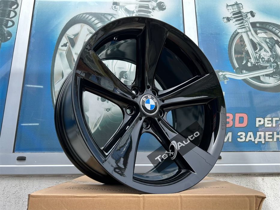 18" Джанти за BMW Style 128 / 5 6 7 E39 E60 E63 E65 F06 F10 F01 Black