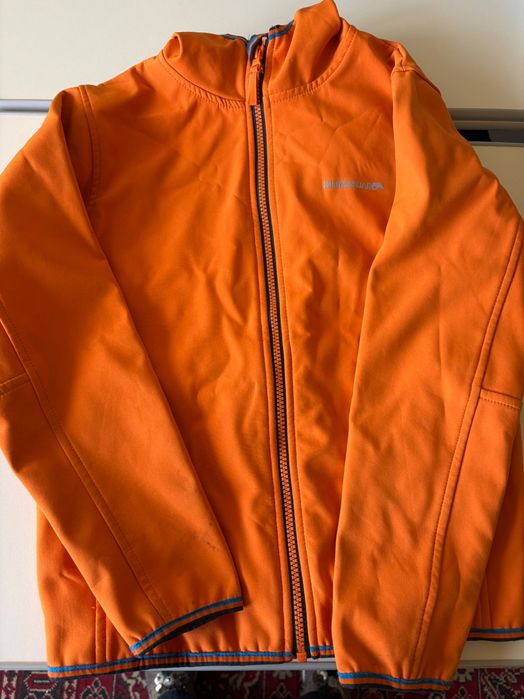 Jacheta portocalie toamna-primavara, marime 140