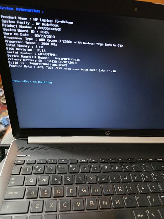 Vand Lot 6 Laptop HP + Lenovo de piese
