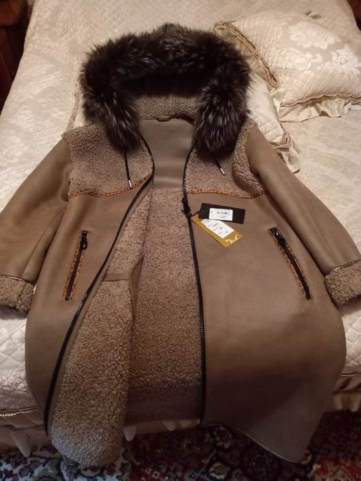 Новая дубленка женская