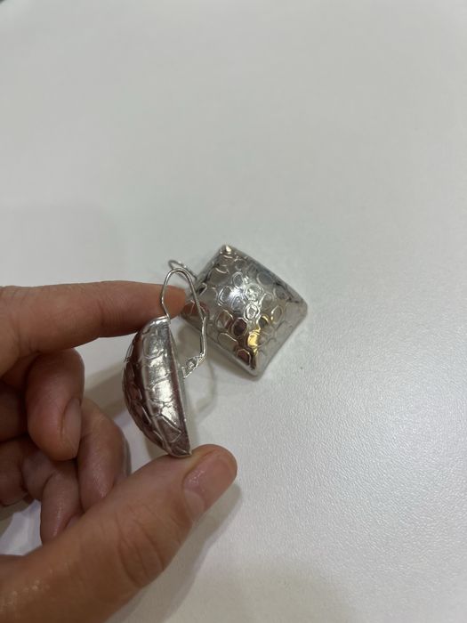 Серьги из серебра