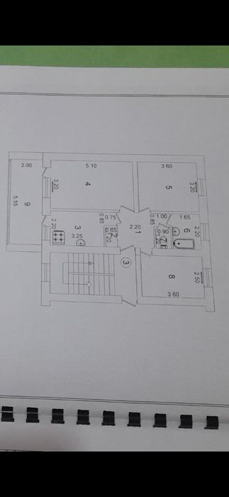 3 xonali kvartira 77seriya, Bodomzor Yunusobod