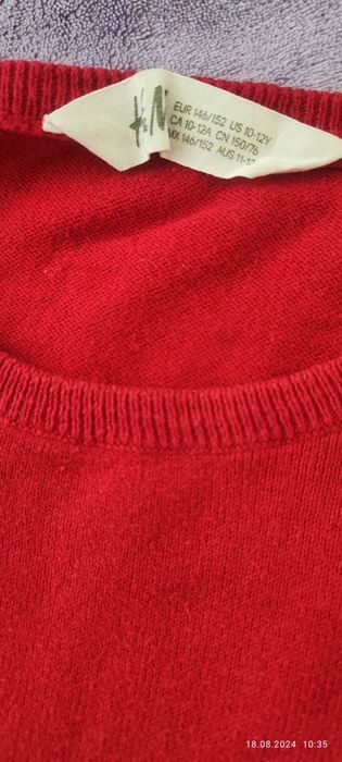 Блуза ХМ размер 10-12г.