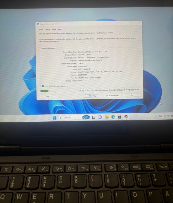 Lenovo ThinkPad Yoga 11E Touchad