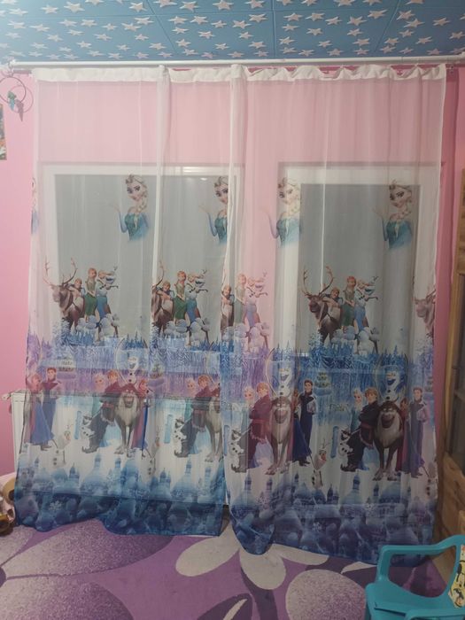Perdele frozen regatul de gheata