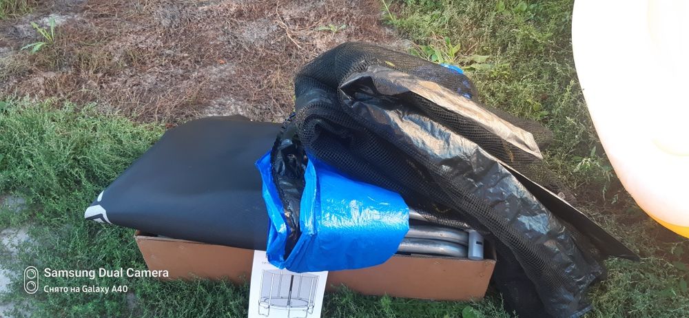 Продам батут, состояние нового