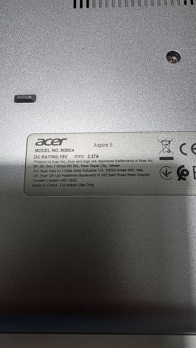 Acer Aspire 5 Intel i.5 1135G7 12 gb ddr4!!!