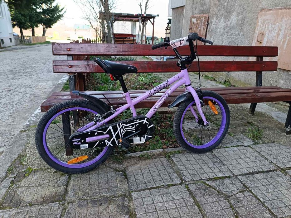 Детски велосипед 18" Pixy виолет