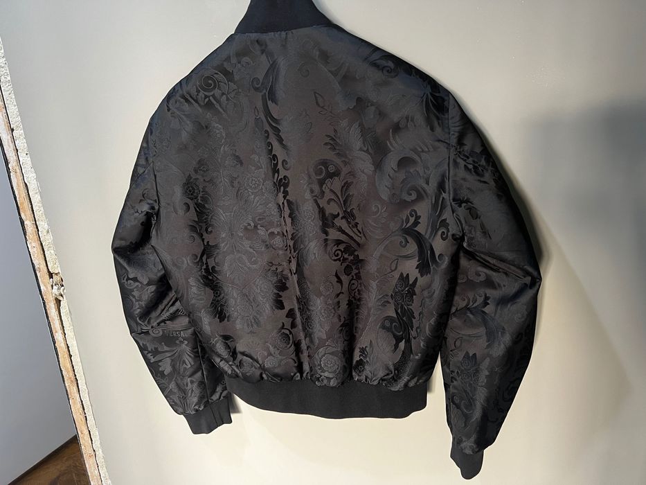 Двулицево мъжко яке Versace Multicolor Reversible Bomber Jacket