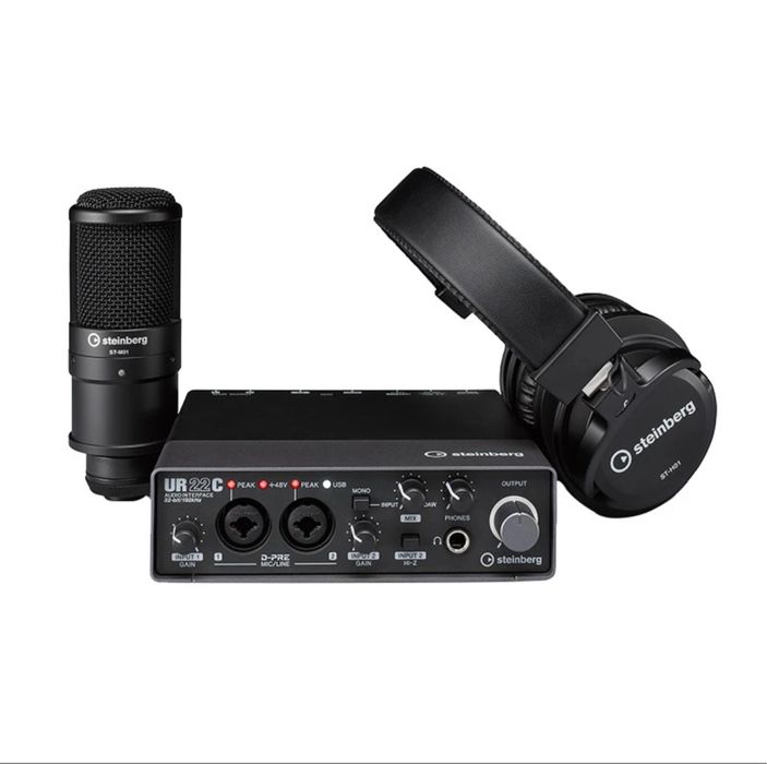 Звуковой карты STEINBERG UR22MKII va UR22C komplekt interfeys