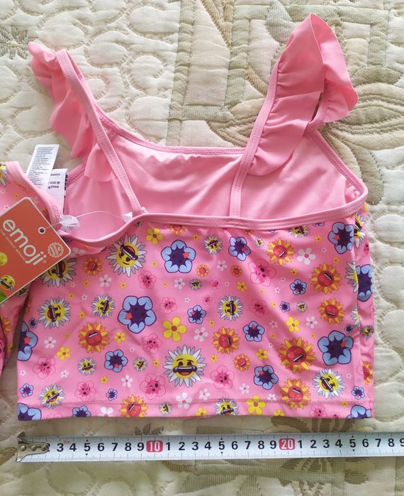 Детски бански за момиче Emoji - нов