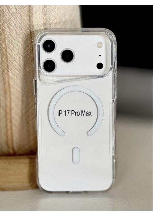 Iphone 16PRO 16 PRO MAX 17 17 PRO 17 PRO MAX - Husa Magsafe Plastic Clear Ultra Slim