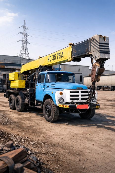 Зил 133 автовишка кран КС 3575 А