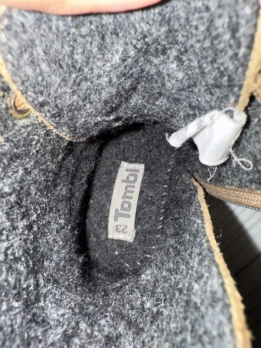 Ботинки детская натуральная замша