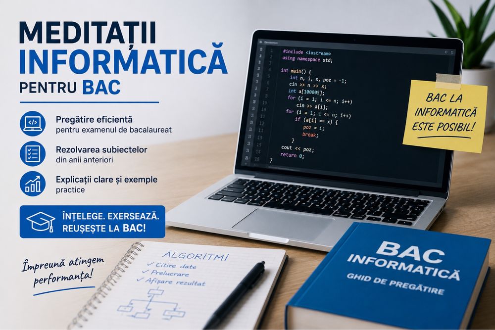 Meditatii la informatica - Sibiu, Mihai Viteau